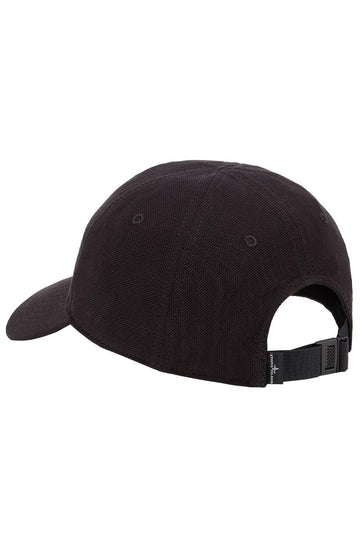 Stone Island Patch Cap Black