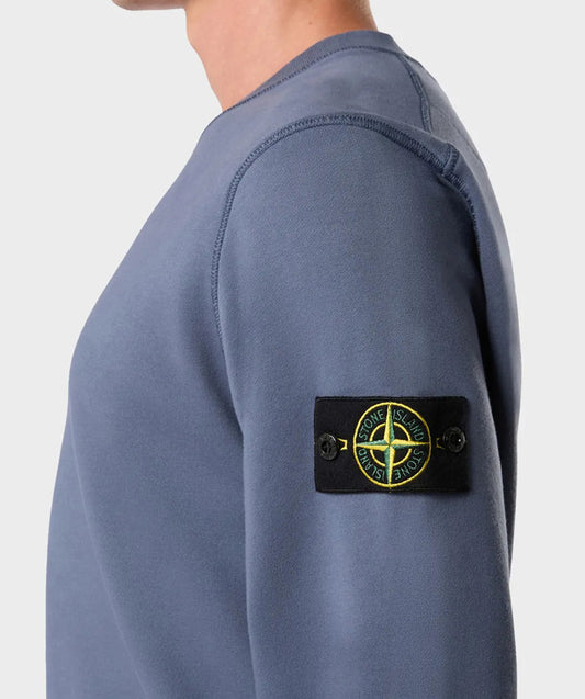 Stone Island Crewneck Sweatshirt Blue