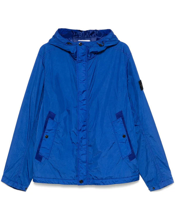Stone Island Crinkle Reps R-NY Jacket Royal Blue