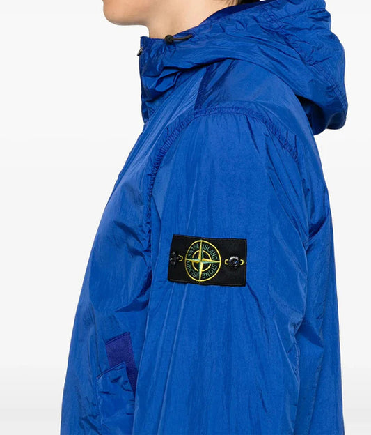 Stone Island Crinkle Reps R-NY Jacket Royal Blue